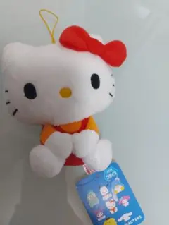 ハローキティ ぬいぐるみ タグ付きHello Kitty plush toy