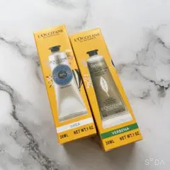 【新品 即購入ok】ロクシタンハンドクリーム A シア＆ヴァーベナ