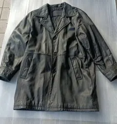 レザーコート　黒