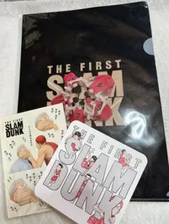 スラムダンク 映画特典 クリアファイル ステッカー コースター 3点セット