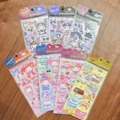 Sanrio　サンリオ　マイコーディネートシール 7種セット