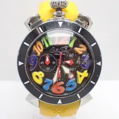 稼働品 GaGa MILANO ガガミラノ 時計 クロノグラフ　メンズ MM48のサムネイル