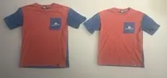 CAMP7 Tシャツ 140 120 2枚セット お揃い 兄弟 姉妹 キッズ