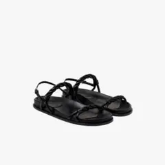 JIMMY CHOO フラットサンダル 《DIOSA FLAT》ブラック　37