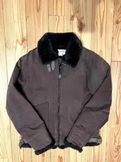 中古美品　フライトジャケット　ボア　メンズ　古着　アウター