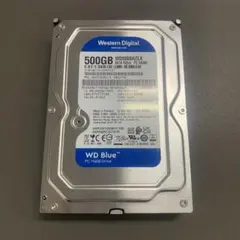 【ハードディスク】WD 500GB HDD 3.5インチ WD5000AZLX