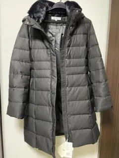 INDIVI REPURE INDOWN ダウンジャケット 38 グレー