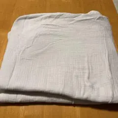 無印良品　掛け布団カバー　ダブル　三重ガーゼ