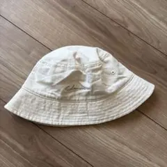 アイボリー コットン ハット 刺繍のサムネイル
