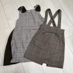 アプレクレール ジャンパースカート