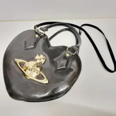 B*G様 ヴィヴィアンウエストウッド 2way ショルダーバッグ ハート ブラッ