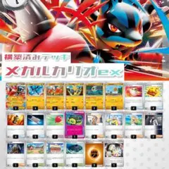 【構築済デッキ】メガルカリオex ガチ構築デッキ／調整用カード付き