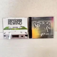 【美品】ハピネス　 REWIND & フラワー　F CD LDH E-girls