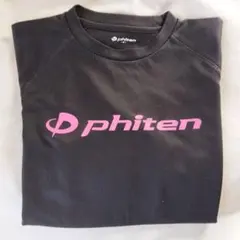 phiten ブラック ピンク Mサイズ Tシャツ
