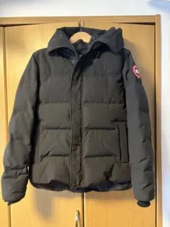 Canada Goose フード付きダウンジャケット ブラック