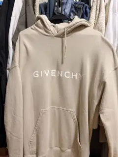 GIVENCHY ベージュ フード付きパーカー　試着のみ⭐︎未使用品⭐︎のサムネイル