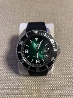 【最終値下げ】ICE watch ダイバーズウォッチ ディープグリーン/ブラックのサムネイル