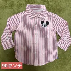 baby Gap ストライプシャツ　90センチ　ディズニー　ミッキー