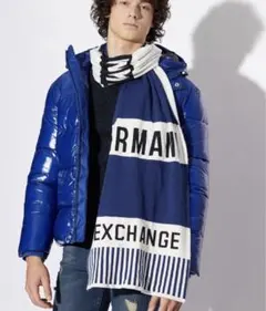 アルマーニエクスチェンジ　ARMANI Exchange マフラー　大判