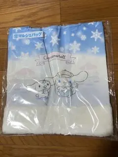 シナモロール マルシェバッグ 雪の結晶