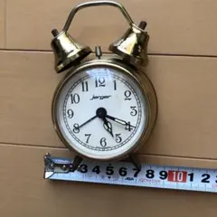値引き済　ドイツ製　アンティーク　目覚まし時計　JERGER KING TIME 値引き済 ドイツ製 アンティーク 目覚まし時計 JERGER KING TIME
