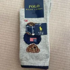 【新品】Polo Ralph Lauren クマデザインソックス 23-25cm