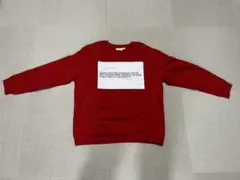 CALVIN KLEIN JEANS レッド トレーナー L