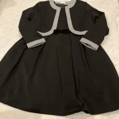 キャサリンコテージ　フォーマル　ボレロ　ワンピース　黒　卒園式　卒服　150