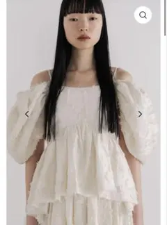 完売カラー ORGUE/Flower embroidery blouse | Mercari