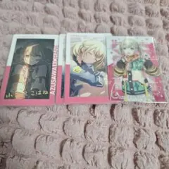 プロセカ小豆沢こはね イラストカード 4枚セット