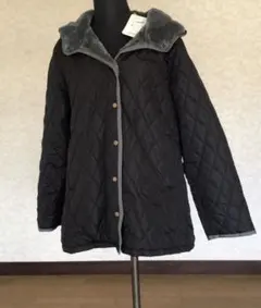 Kaepa ケイパ 新品未使用 フード付きキルティングジャケット 人気の黒