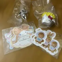 目印チャームとシール