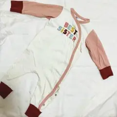 H&M ベビー服 ロンパース ピンク ホワイト