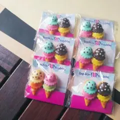 【ミニチュア】サーティワンアイスクリーム マグネットクリップ ノベルティ 非売品