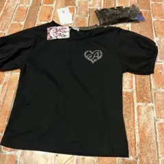 新品　あっとほぉーむカフェ　ヘッドドレス　tシャツ セット　Mサイズ ブラック