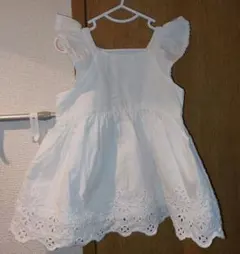 beby GAP ホワイト ワンピース チュニック 70 6-12months