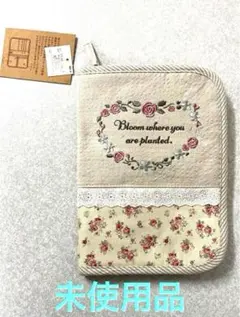 未使用品✨　花柄 母子手帳ケース