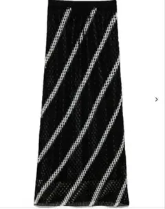 Mila Owen かぎ針編みライクニットスカート