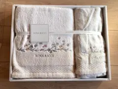 【未使用】ニナリッチ タオルセット 綿100％ バスタオル フェイスタオル
