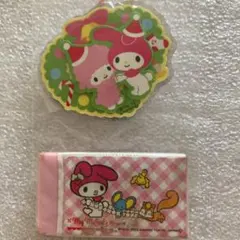 ⭐️レア⭐️マイメロディ⭐️消しゴム＆シール