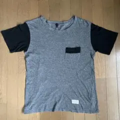 SILAS サイラス ポケットTシャツ グレー ブラックのサムネイル