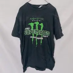 A-STYLE Tシャツ クルーネック 半袖 ロゴ 黒 綿 ストリート