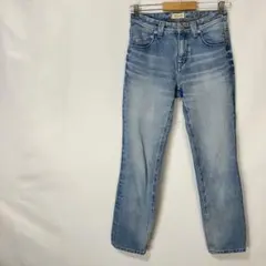 YANUK 57181001 ジョイス ミッドライズ スリム デニムパンツ 23