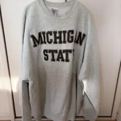 MICHIGAN STATE グレー トレーナー