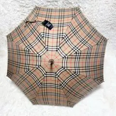 【ミントグリーン】希少・BURBERRY バーバリー オーロラ社製長傘 ミントグリーン様専用】希少・BURBERRY バーバリー オーロラ社製長傘