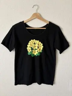 HULA GIRLS 花柄　半袖　Tシャツ　フラダンスのサムネイル