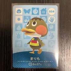 どうぶつの森 amiiboカード まりも