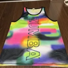 ZUMBA メッシュタンクトップ マルチカラー　Sサイズ 正規品