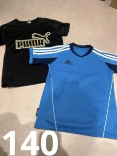PUMA adidas サッカーウェアセット　140