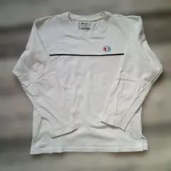 Champion 長袖カットソー 160 ホワイト